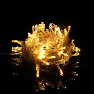 Cadena de <span class=keywords><strong>luces</strong></span> LED de <span class=keywords><strong>Navidad</strong></span> para exteriores, <span class=keywords><strong>luces</strong></span> centelleantes de hadas impermeables, enchufe para árbol <span class=keywords><strong>exterior</strong></span>, aula, boda, decoraciones de <span class=keywords><strong>Navidad</strong></span> - Product Image 6