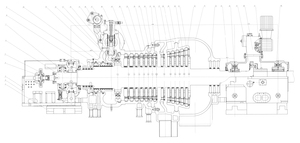 25Mw Impuls Tegendruk Stoomturbine Met Installatie Ondersteuning Elektriciteitscentrale Kerncomponenten Pomp Plc Motor - Product Image 5