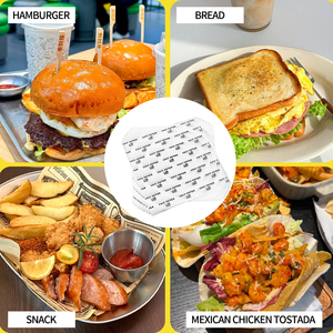 Papel Antigrasa e Impermeable Impreso Personalizado, Tamaño Personalizado, Ecológico y Biodegradable para Papas Fritas/<span class=keywords><strong>Pollo</strong></span> Frito - Product Image 3