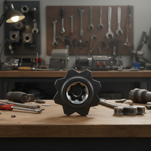 Fervi Xzn - Juego de llaves de impacto para hombre, 12 mm, 6 puntas, acero al cromo vanadio - Product Image 3