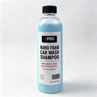 Champú de espuma nano para lavado de autos, concentrado en aerosol con brillo hidrofóbico para detallado automotriz