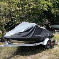 Housse de jet ski en tissu Oxford 600D imperméable et résistante à l'usure, protection UV, rejet IR à 90 %, utilisation toutes saisons, tailles et logos personnalisables