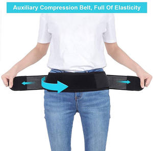 Récupération post-partum pour femmes Soulagement de la douleur du nerf sciatique Ceinture de soutien pelvien de l'articulation sacro-iliaque SI Ceinture de correction du bassin et de la hanche - Product Image 2