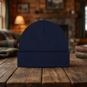 Gorro de Punto Acrílico Unisex Estilo Punk de 60 Colores, con Puño y Logotipo Personalizado Bordado, Ajustable, Cálido para Invierno - Product Image 3