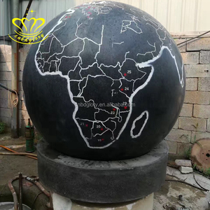 Bola <span class=keywords><strong>de</strong></span> mármol negro <span class=keywords><strong>de</strong></span> lujo <span class=keywords><strong>fuente</strong></span> <span class=keywords><strong>calle</strong></span> Jardín agua característica <span class=keywords><strong>piedra</strong></span> arte escultura para decoración <span class=keywords><strong>de</strong></span> paisaje - Product Image 4