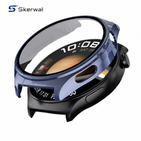 Étui de protection d'écran intégré en PC rigide, compatible avec Huawei Watch 5 42 46mm, couvercle résistant aux rayures pour montres intelligentes