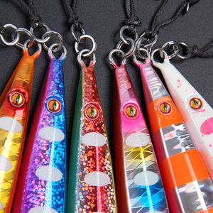 Seafox OEM nouveau <span class=keywords><strong>moule</strong></span> dur en <span class=keywords><strong>plomb</strong></span> en métal lumineux 20g-150g leurres de pêche à la turlutte en haute mer à pas lent pour bar de mer imprimé - Product Image 6