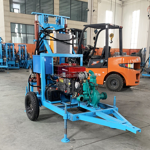 Nhỏ nhỏ DTH giàn khoan thủy lực máy kéo gắn lõi xách tay giá rẻ giếng Giàn Khoan nước giếng khoan máy - Product Image 6