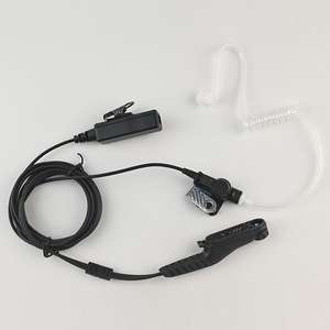 PMLN8341 PMLN8295 Radio bidirectionnelle portable, casque invisible à double fil, bouton PTT, R7 FKP R7 NKP R7A MOTOROLA Talkie-walkie noir - Product Image 5