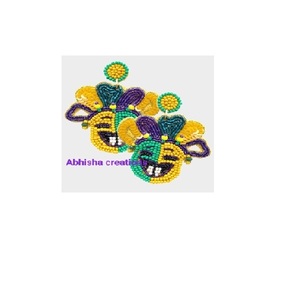 Pendientes Largos de Cuentas Hechos a Mano, Joyería de Cuentas de Colores para Mujer, Accesorios de Moda Bohemia Ligeros - Product Image 5