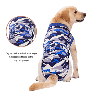 Varios estilos de monos postquirúrgicos transpirables y cómodos <span class=keywords><strong>para</strong></span> mascotas, ropa de recuperación <span class=keywords><strong>para</strong></span> perros ajustada <span class=keywords><strong>para</strong></span> cirugía de esterilización/castración - Product Image 5