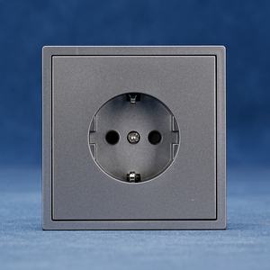 PC 대형 패널 16A 250V Eu 벽 전원 콘센트 플러그 및 소켓과 유럽 표준 현대 Schuko 홈 소켓 - Product Image 1