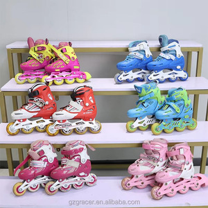 Patins à roulettes sportifs à lacets Gracer, tige synthétique, doublure en mesh, confortables pour tous les âges, toutes saisons, vente en gros directe d'usine - Product Image 2