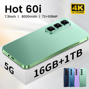 Teléfono móvil Infinix Hot 60i de alto rendimiento 16GB RAM 8000mAh batería 120W carga rápida 108MP cámara trasera HD francés español - Product Image 6