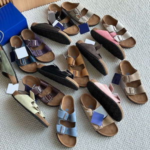 Nouvelles sandales <span class=keywords><strong>Birkenstock</strong></span> 2026 d'été respirantes et légères à semelle en liège rehaussée, claquettes <span class=keywords><strong>EVA</strong></span> à couverture intégrale ou partielle, nouveau style pour tous - Product Image 1