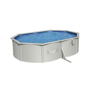 Bestway 56586 5.00 m x 3.60 m x 1.20 m Hydrium Steel Wall Above Ground Pool Set Round Portable Family swimming pool