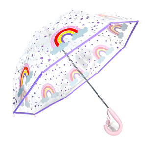 Ovida – parapluie transparent POE pour enfants, avec motif <span class=keywords><strong>de</strong></span> canard, parasol <span class=keywords><strong>de</strong></span> plage pour enfants, Offre Spéciale - Product Image 1