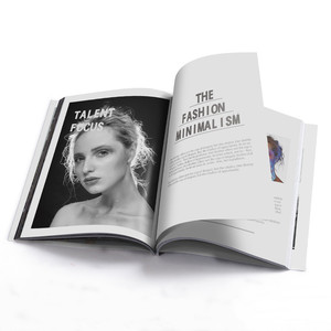 Bán buôn cá nhân thiết kế nghệ thuật giấy yên khâu ràng buộc tập sách A4, A5 Brochure tùy chỉnh A4 Danh mục in đầy đủ màu sắc - Product Image 1