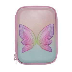 Estuche para Lápices Eva, Bolsa de Almacenamiento de Gran Tamaño con Diseño de Mariposa 3D, Organizador de Papelería Multiusos para Dormitorio - Product Image 1