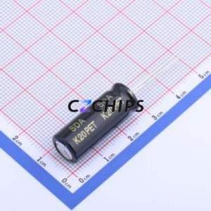 ตัวเก็บประจุแบบซุปเปอร์คาปาซิเตอร์ SDA2R7L1061025 แบบ Through hole (THT), ระยะขา P=5 มม. ความจุ 10F ±10%~+30% แรงดัน 2.7V กระแสไฟ 20uA ที่ 72 ชั่วโมง - Product Image 2