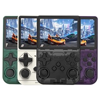 Console de jeu portable rétro, émulateur Android, WiFi 2,4 GHz, multijoueur, 3500 mAh, 4 Go, jeux d'arcade