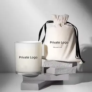 Set di scatole regalo Private personalizzate con profumo di lusso per aromaterapia candele profumate in vetro