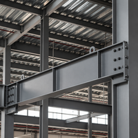Colonne de support structurel OEM personnalisée |   Fabrication en acier soudé robuste pour la construction industrielle