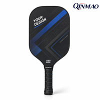 Raquette de pickleball en fibre de carbone approuvée, légère, haute performance, contrôle de rotation, absorption des chocs, pour tournois professionnels