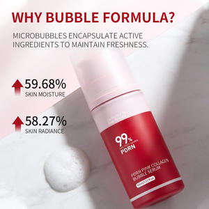 Suero de Burbujas Rosas con Colágeno Profundo PDRN, Cuidado de la Piel para una Piel Radiante, Suero Blanqueador con ADN de Salmón - Product Image 6