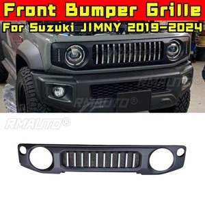 ชุดแต่งรอบคันสำหรับ Suzuki JIMNY ปี 2019-2024 กันชนหน้าพร้อมไฟ LED กระจังหน้าแบบ Racing กระจังหน้า กันชนหน้า อะไหล่ตกแต่งภายนอก - Product Image 1