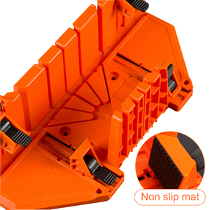 Sierra <span class=keywords><strong>ingletadora</strong></span> de mano compuesta deslizante Industrial de múltiples ángulos de 12/14 pulgadas con <span class=keywords><strong>caja</strong></span> para carpintería con abrazadera de ángulo fijo - Product Image 2