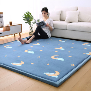 <span class=keywords><strong>Tappeto</strong></span> per <span class=keywords><strong>Bambini</strong></span> Personalizzato in Schiuma Spessa 3CM, Tappetino Tatami Stampato in Flanella, <span class=keywords><strong>Tappeto</strong></span> Antiscivolo per <span class=keywords><strong>Gioco</strong></span>, per Soggiorno e Cameretta - Product Image 2