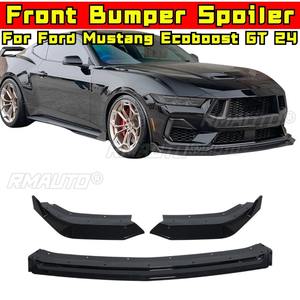 Difusor de Parachoques Delantero para Auto, Spoiler Negro Brillante, Pieza de Modificación para Ford Mustang Ecoboost GT 2024, Protector de Parachoques, Kit de Carrocería - Product Image 3