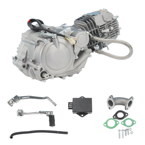 Ensemble moteur complet ZS125cc 4 temps refroidi par huile <span class=keywords><strong>Zongshen</strong></span> 154FMI-2 W125-G avec embrayage manuel à kick pour YCF Pitbike Mini <span class=keywords><strong>Dirt</strong></span> Bike - Product Image 3