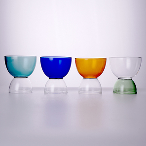 Taza de Leche de Vidrio de Borosilicato de Alta Calidad, Linda y Colorida, Reutilizable para el Hogar, Diseño Personalizado, Vajilla en Stock para Café y Agua - Product Image 1