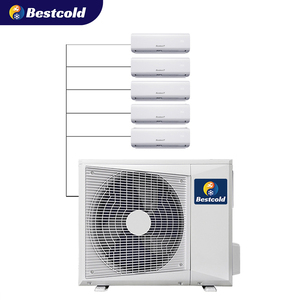 เครื่องปรับอากาศแบบแยกส่วนเชิงพาณิชย์ หลายโซน 220V R410a รุ่นใหม่ ติดผนัง 3 ตัว ระบบ VRF/VRV สำหรับใช้ในบ้าน รถยนต์ และรถบ้าน - Product Image 4