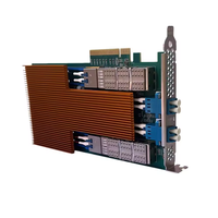 Adaptor Bypass server saluran tunggal, port serat ganda 40G NIC dengan chip Intel XL710-BM2