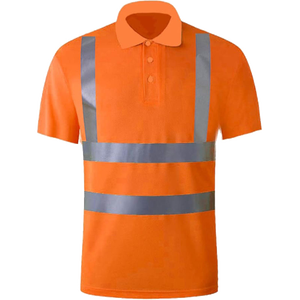 Camisetas Polo <span class=keywords><strong>de</strong></span> Alta Visibilidad con Logotipo Personalizado al por Mayor, Secado Rápido, Transpirables, Uniformes <span class=keywords><strong>de</strong></span> <span class=keywords><strong>Trabajo</strong></span> <span class=keywords><strong>de</strong></span> Seguridad Reflectantes para Hombre para la <span class=keywords><strong>Construcción</strong></span> - Product Image 3