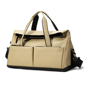 Sac de voyage en polyester imperméable super léger, sac à roulettes de sport, sac à main assorti, sac à dos, séparation sec/humide, grande capacité 20-35L - Product Image 1