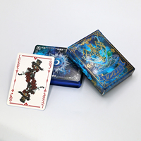 Jeu de cartes de tarot Oracle personnalisé de luxe avec finition dorée, livre guide et coffret cadeau - Emballage personnalisé écologique