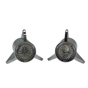 Paire de poignées de robinet pour Sayco en chrome pour baignoire et douche - Product Image 4