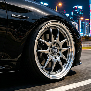 ล้อแม็กซ์ FLowtone รุ่น <span class=keywords><strong>Te37</strong></span> ความแข็งแรงสูง ขนาด 15 นิ้ว 4X100/114.3 มม. สีเงิน ลายหลายก้าน สำหรับรถยนต์ - Product Image 5