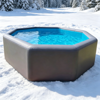 Piscine gonflable pour enfants en PVC résistant à l'hiver, avec technologie Drop Stitch, tailles personnalisées, performance améliorée par temps froid, pour le marché national