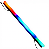 Barre de pixels LED DMX512/SPI, éclairage à faisceau, DC24V RGB, aluminium+PC, dimmable, pour événements et éclairage de scène, IP65