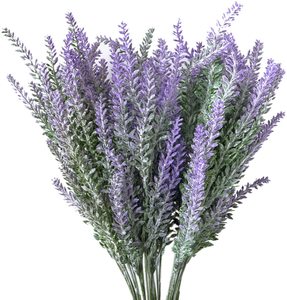 Plante En Soie <span class=keywords><strong>Lavande</strong></span> Fleurs Bouquet de <span class=keywords><strong>Lavande</strong></span> pour <span class=keywords><strong>la</strong></span> Décoration De Mariage, Maison, Jardin, Décoration De Patio - Product Image 1