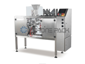 Máquina de envasado y sellado de frutos secos (nueces, cacahuates, pistachos, anacardos) en bolsas preformadas de plástico, modelo 480 Multi-f - Product Image 2