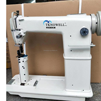 TKW-810/820 Machine à coudre plate à simple/double aiguille pour le dos du lit en cuir