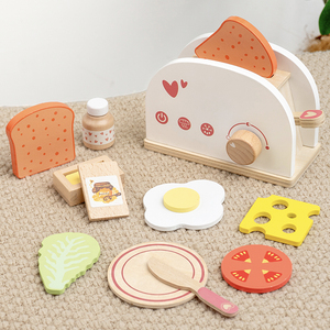 Juego <span class=keywords><strong>de</strong></span> juguetes <span class=keywords><strong>de</strong></span> madera para rellenar tostadas, máquina para hacer pan, <span class=keywords><strong>juguete</strong></span> <span class=keywords><strong>de</strong></span> cocina, accesorios <span class=keywords><strong>de</strong></span> mantequilla para rebanar sándwiches, regalo <span class=keywords><strong>de</strong></span> juego <span class=keywords><strong>de</strong></span> rol para niños - Product Image 2