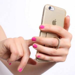 Gran oferta, soporte de anillo cuadrado anticaída y antideslizante, soporte giratorio adhesivo, soporte para teléfono móvil - Product Image 6