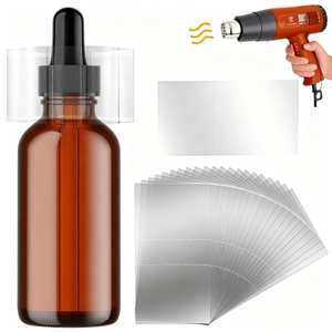 Film rétractable en PVC pour bouteilles, manchon thermorétractable pour animaux de compagnie - Product Image 1